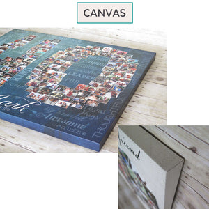 Baby Announcement | Canvas