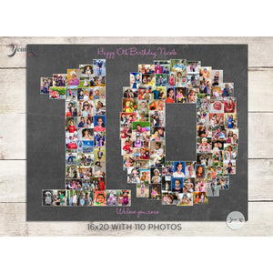 10th Anniversary Photo Collage