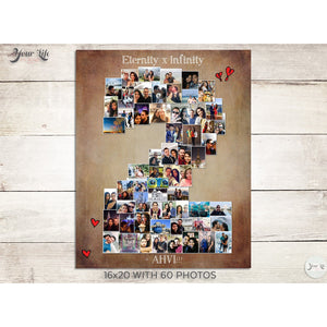 2nd Anniversary Photo Collage