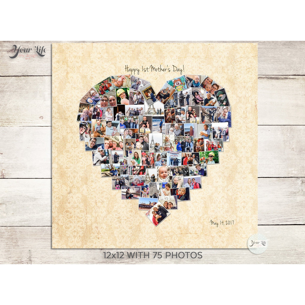 First Mother's Day Gift Photo Collage