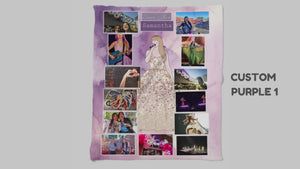 SPEAK NOW Personalized Blanket  | 13 Photos | 50x60 inches