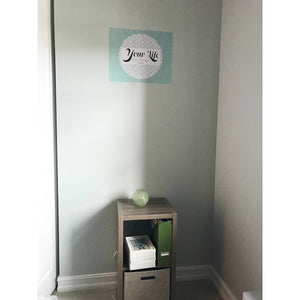 WALL CLING Photo Collage, Dorm Room Decor, Modern Room Decor, Peel & Stick on your Wall Print/Cling