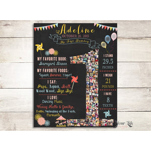 Carnival & Pinwheels - 1st Birthday