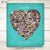 40th Birthday Heart Photo Collage