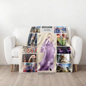 Folklore Fleece Photo Blanket | 13 Photos | 50×60 inches