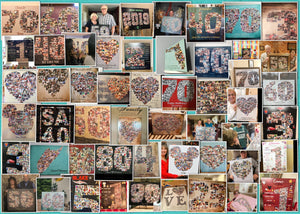 The image is a collage of various photographs, each featuring a different number or symbol, such as "60", "80", "10", and "1", arranged in a grid-like pattern.