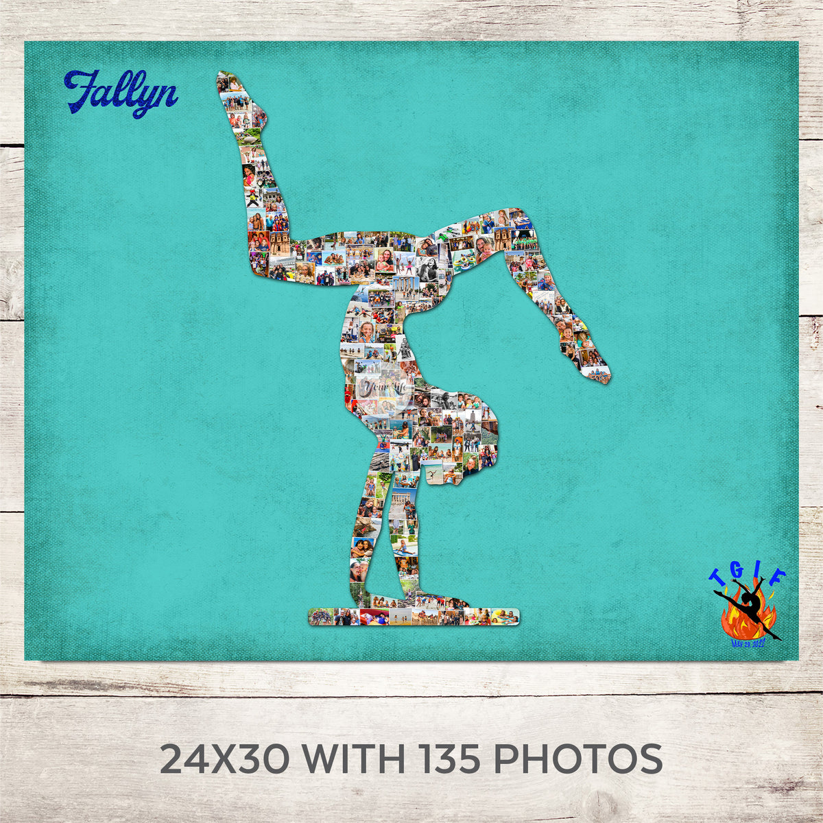 Gymnastics Gifts Photo Collage