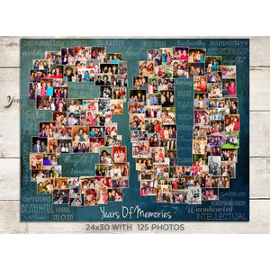 80th Birthday Photo Collage