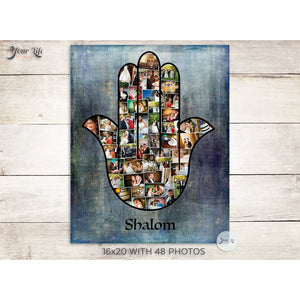 Hamsa Wall Art Photo Collage