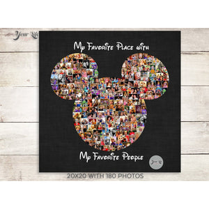 Disney Photo Album Photo Collage