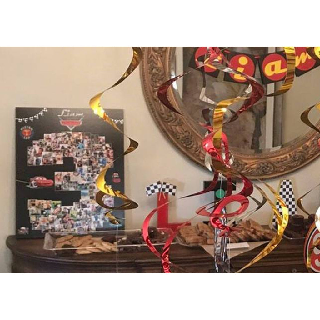 3rd Birthday Photo Collage - Cars Party | Photo Canvas Prints