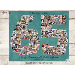 65th Anniversary Photo Collage