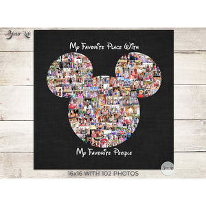 Disney Photo Album Photo Collage