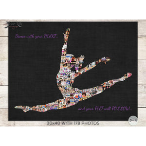 Dance Recital Gift Photo Collage