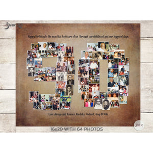 90th Birthday Photo Collage