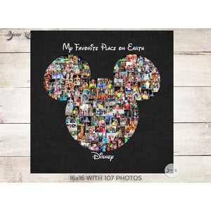 Disney Photo Album Photo Collage