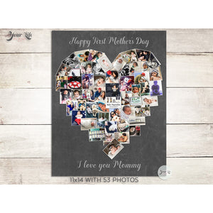 First Mother's Day Gift Photo Collage