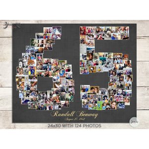 65th Anniversary Photo Collage