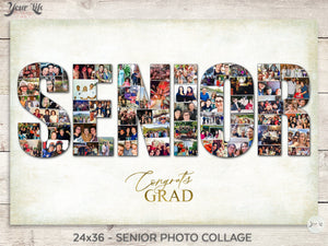 Seniors Graduation Photo Collage