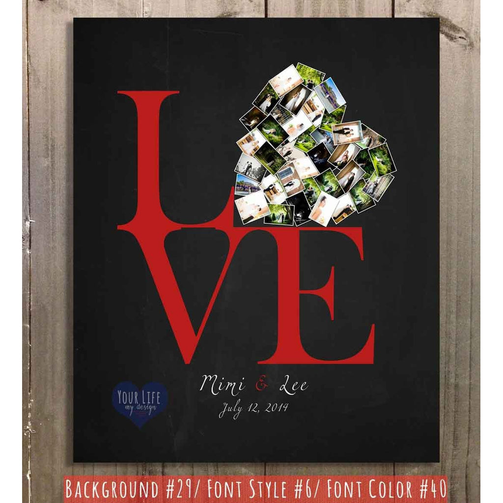 Philly Love Statue Photo Collage