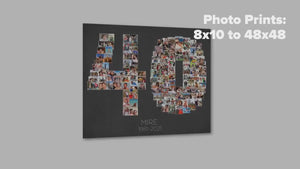 2026 Volleyball Graduation Photo Collage, Seniors Personalized Gift, Graduation Party Decoration