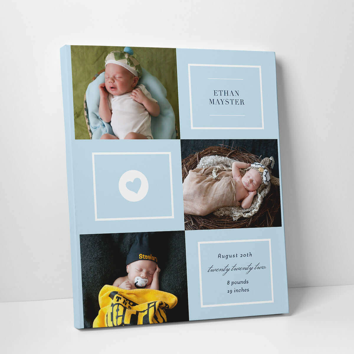 Baby Announcement | Canvas