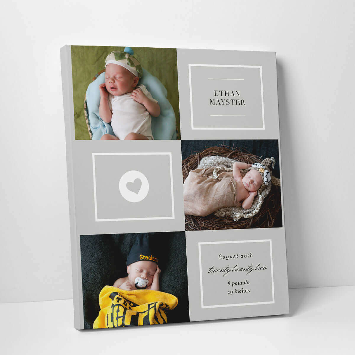 Baby Announcement | Canvas