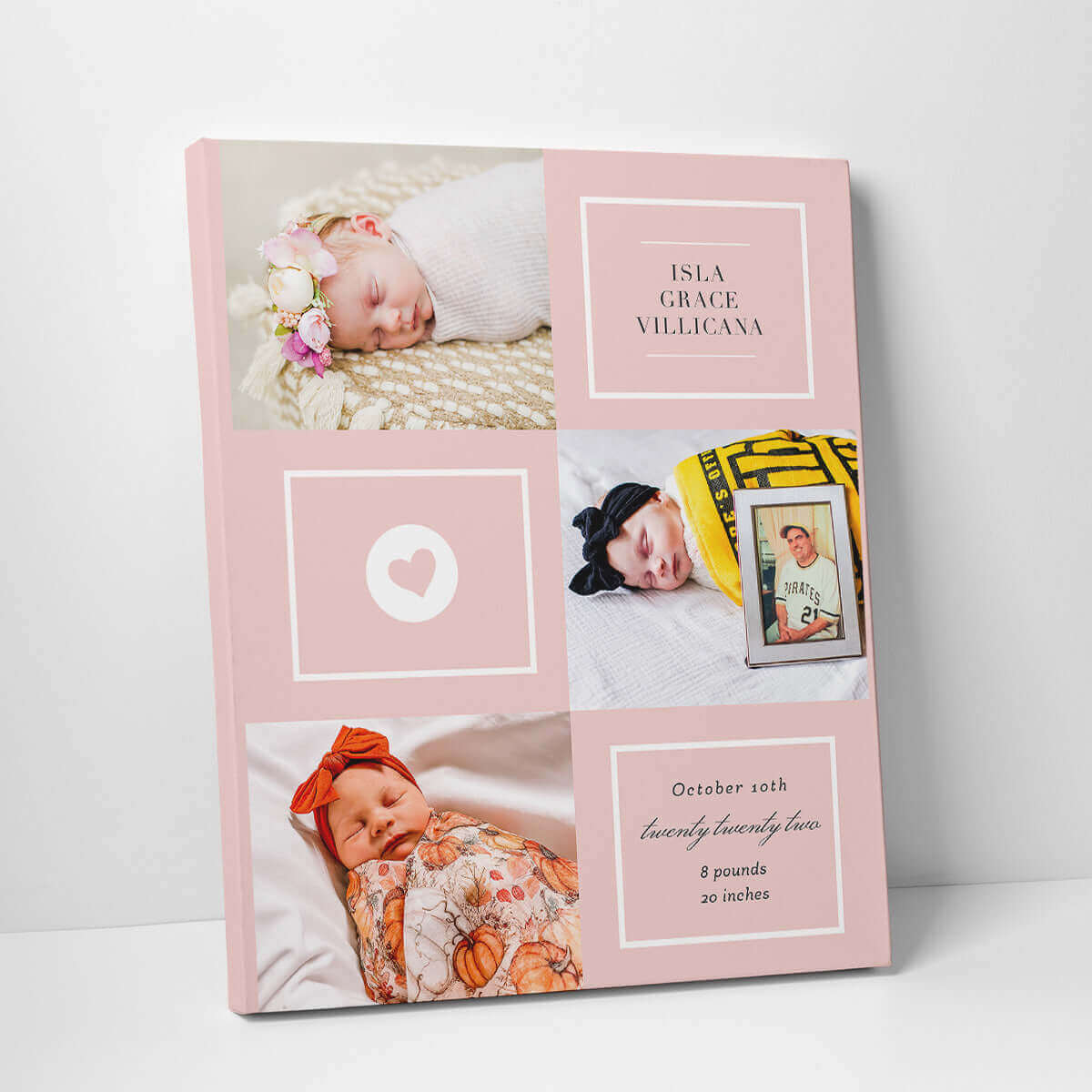 Baby Announcement | Canvas