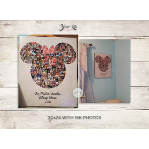 Minnie Mouse Photo Album Photo Collage