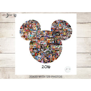 Disney Photo Album Photo Collage