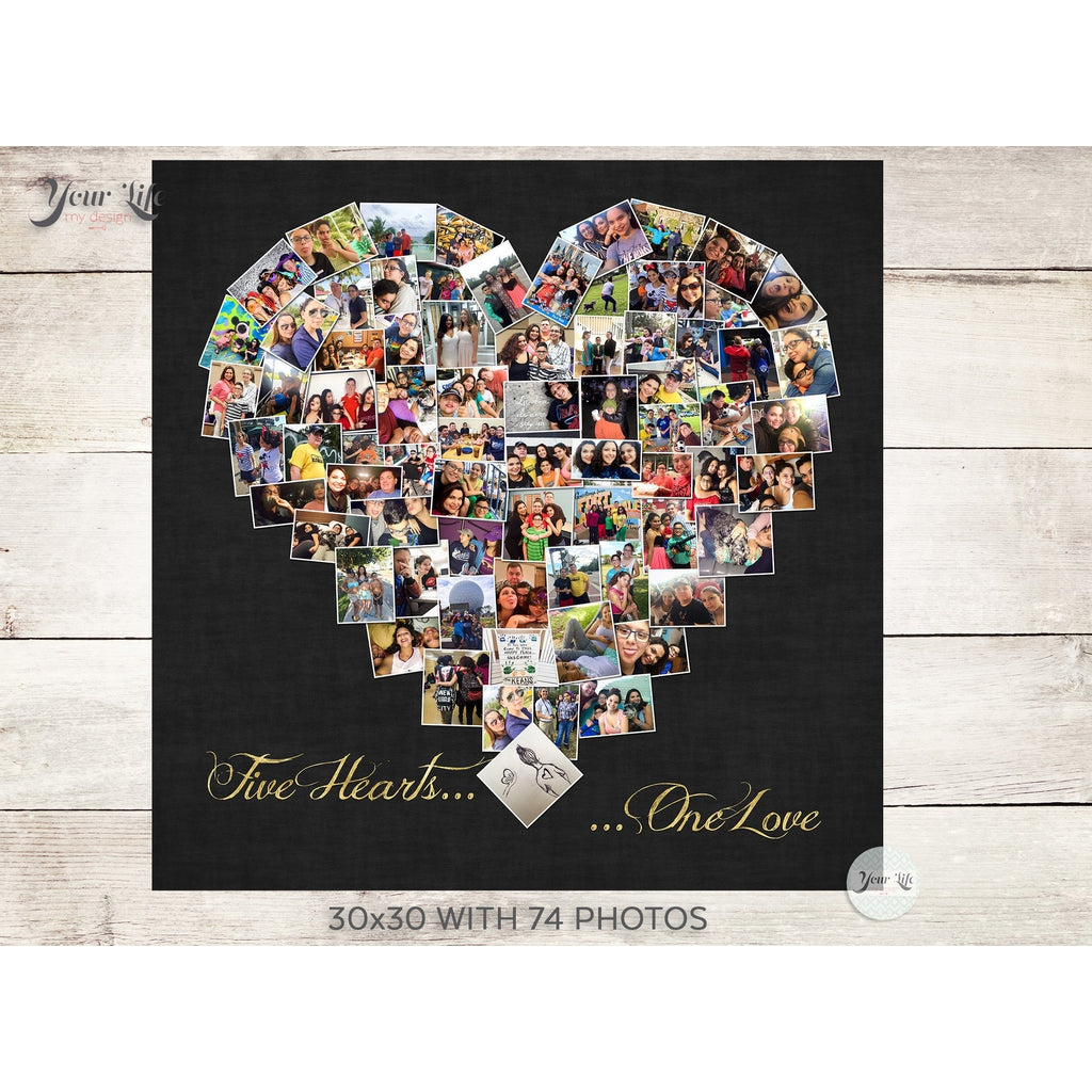 Adoption Gift Photo Collage