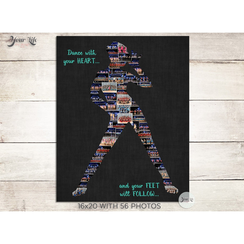 Tap Dancer Photo Collage