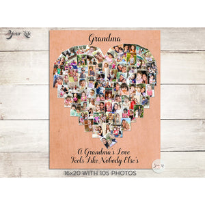 Grandparent Gift Photo Collage