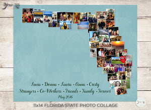 Florida State Art Photo Collage