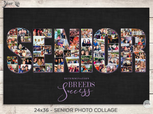Seniors Graduation Photo Collage